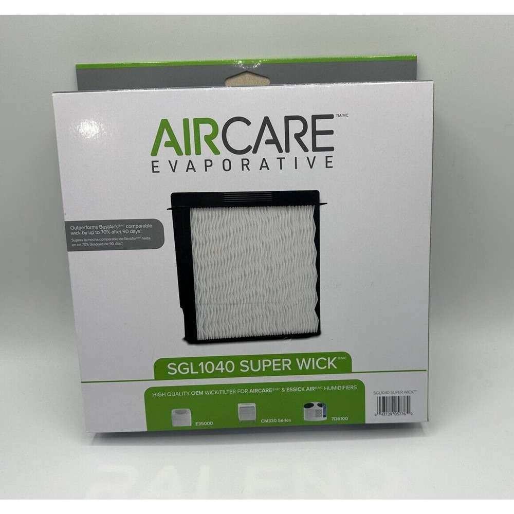 Aircare Evaporative SGL1040 Humidifier Replacement Wick Fits E35000 7D6100 CM330 - Picture 2 of 4